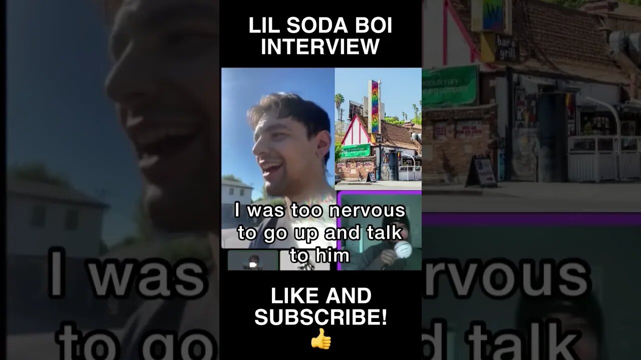 LIL SODA BOI INTERVIEW 🗣🎤 CLIP 2