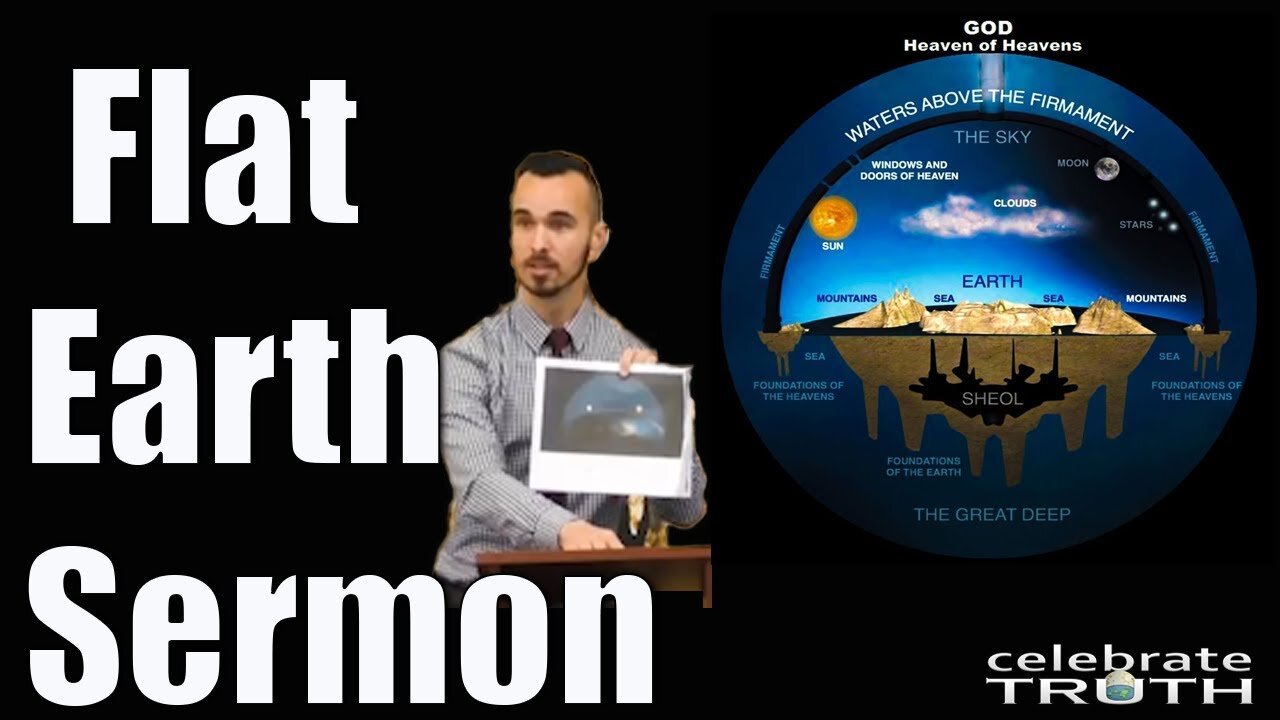 Pastor Preaching The Flat Earth Truth From The Bible