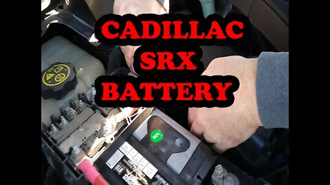 Cadillac SRX Dead Battery Replacement 2010 2011 2012 2013 2014 2015 2016