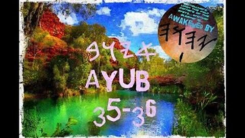 Ayub 35-36