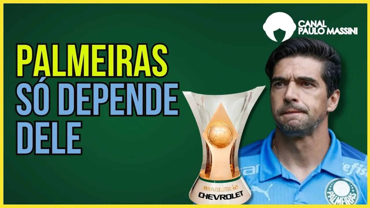 PALMEIRAS É O LÍDER E SÓ DEPENDE DELE PARA SER BICAMPEÃO BRASILEIRO.