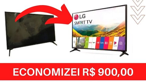 TV LG 49lj551c COM DEFEITO TELA , NÃO LIGA. RESOLVIDO!