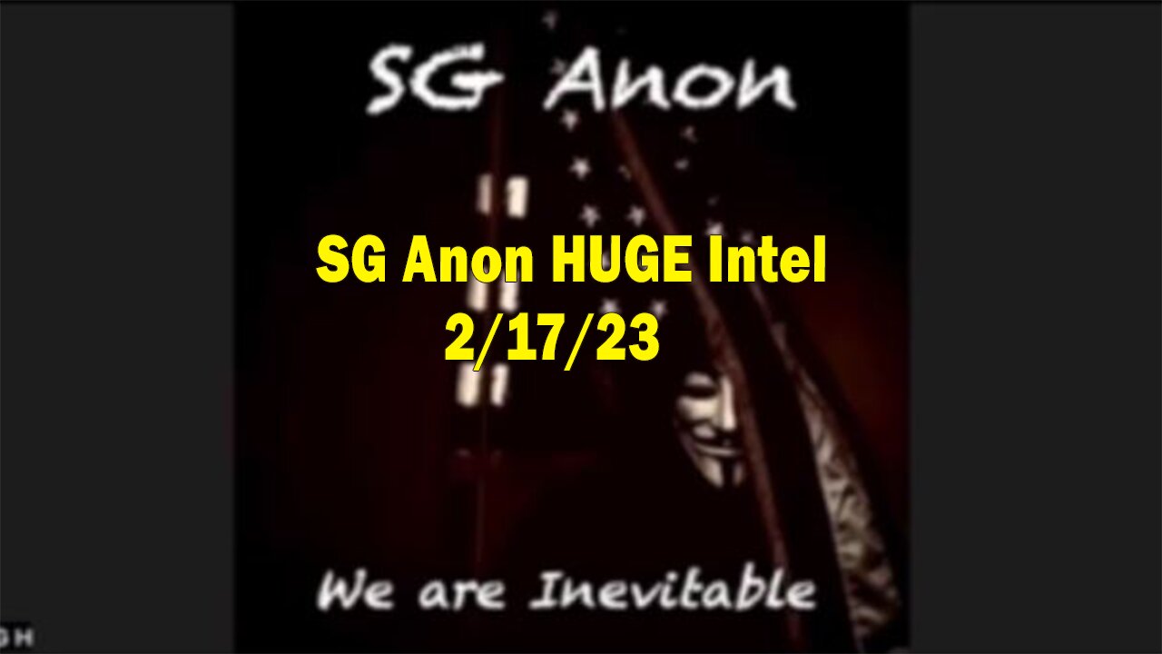 SG Anon HUGE Intel 2/17/23.