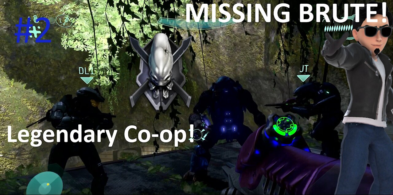 Let's play Halo 3 (Halo MCC) Co-op on Legendary (Xbox Series X) Crows nest #2-Brute