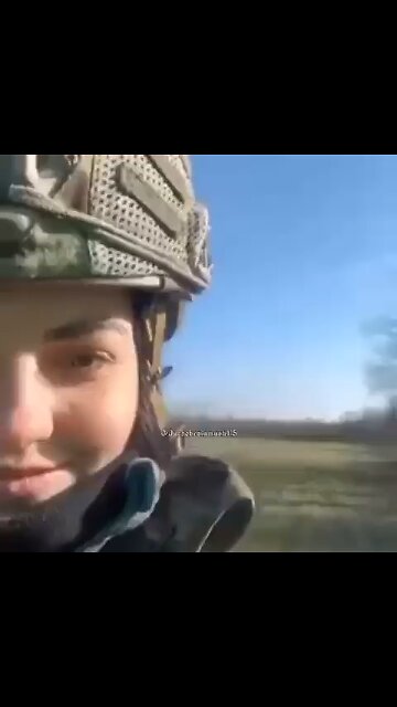 This girl normally laughs at dead Russians, oh how the tables have turned