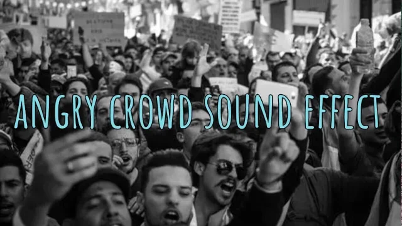 ANGRY CROWD😠😡 Riot Noise Sound Effect Free Download - 2:19 Minutes