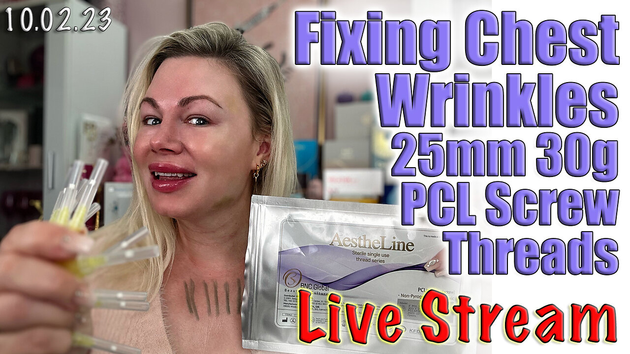 PCL Screw Threads to Improve Chest Wrinkles, AceCosm | Code Jessica10 Saves $