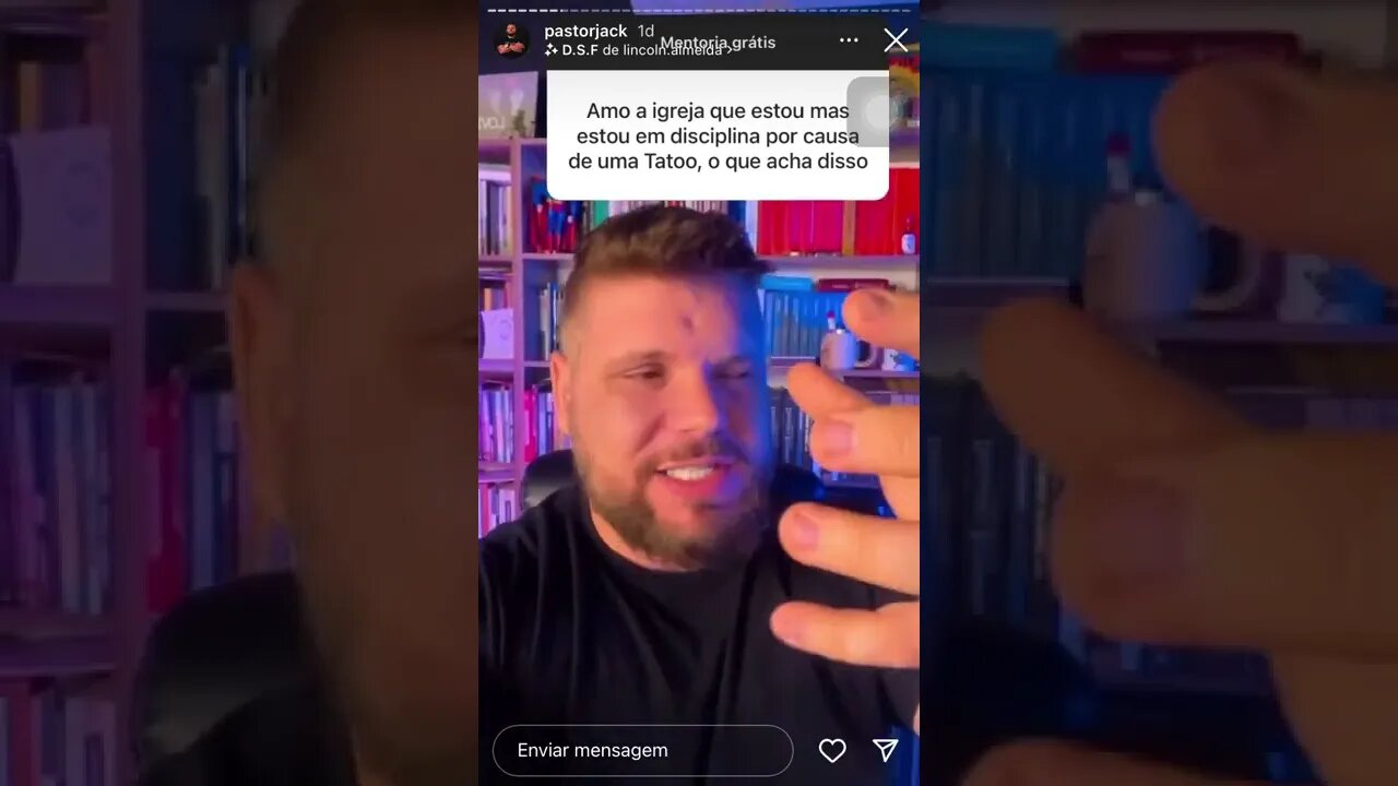 Pastor jack | Tatuagem