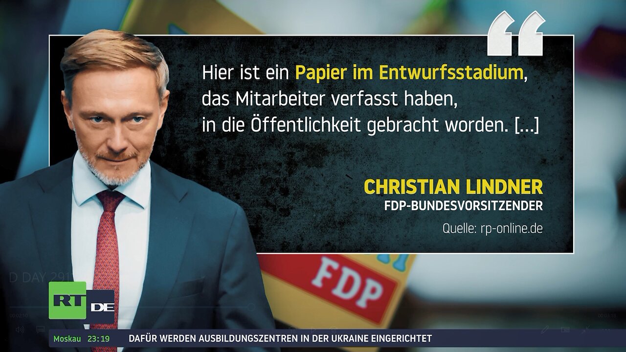 "D-Day"-Papier der FDP: Vorbereitetes Ampel-Aus mit peinlicher Weltkriegs-Rhetorik