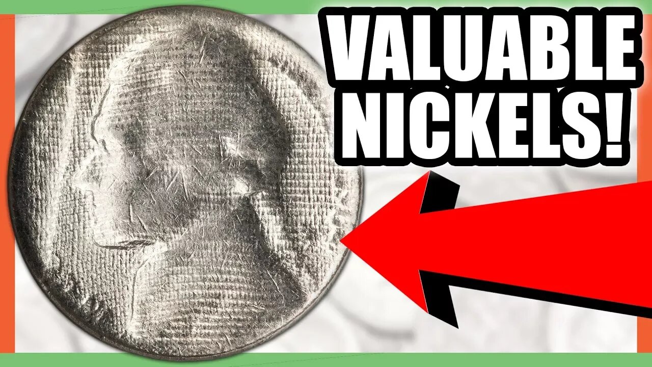 8 RARE NICKELS WORTH MONEY - JEFFERSON NICKEL ERROR COINS WORTH MONEY!!