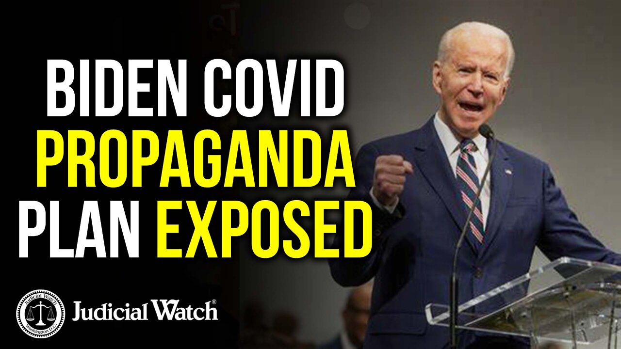 Biden Covid Propaganda Plan Exposed -- Tom Brady & Joe Rogan Targeted!