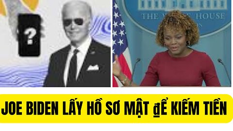 ₫iểm Tin 13/4/2024 Joe Biden Lấy Hồ Sơ Mật ₫ể Kiếm Tiền.