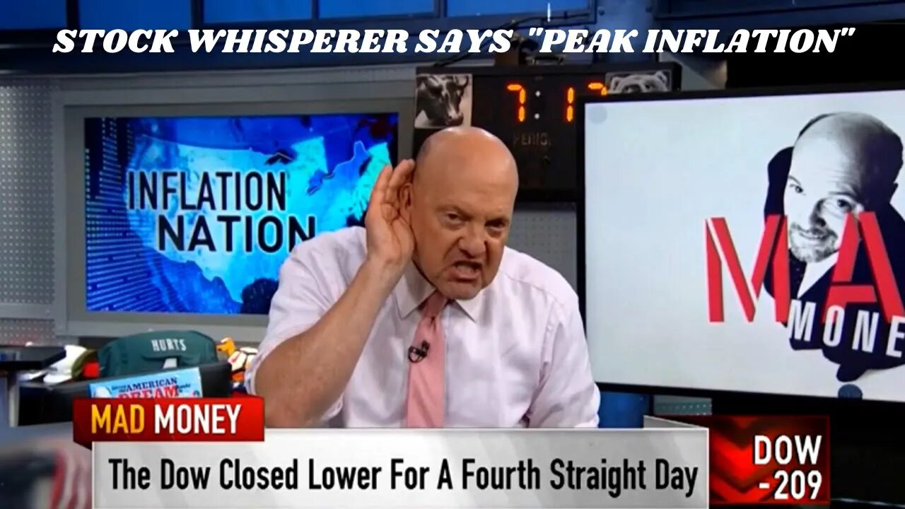 Watch Jim Cramer Predict "Peak Inflation" Each Month