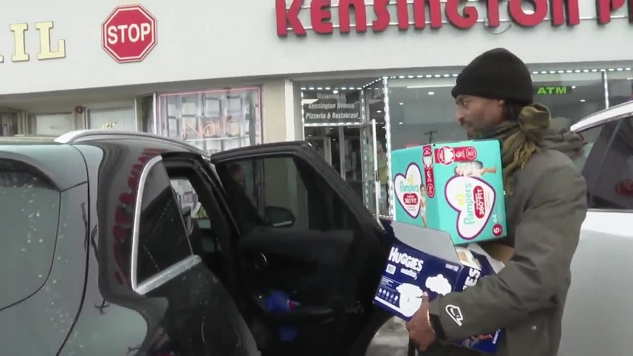 Buffalo man delivers essentials to hardest-hit communities