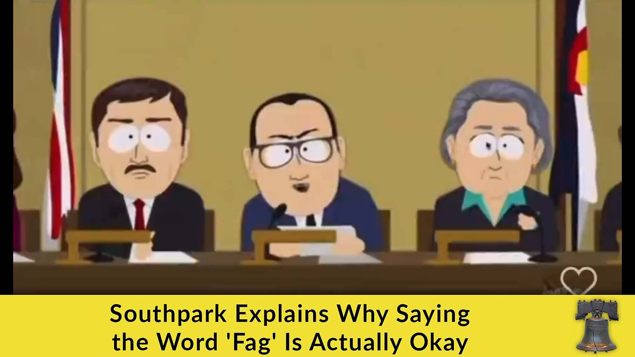 Southpark Explains Why Saying the Word 'Fag' Is Actually Okay