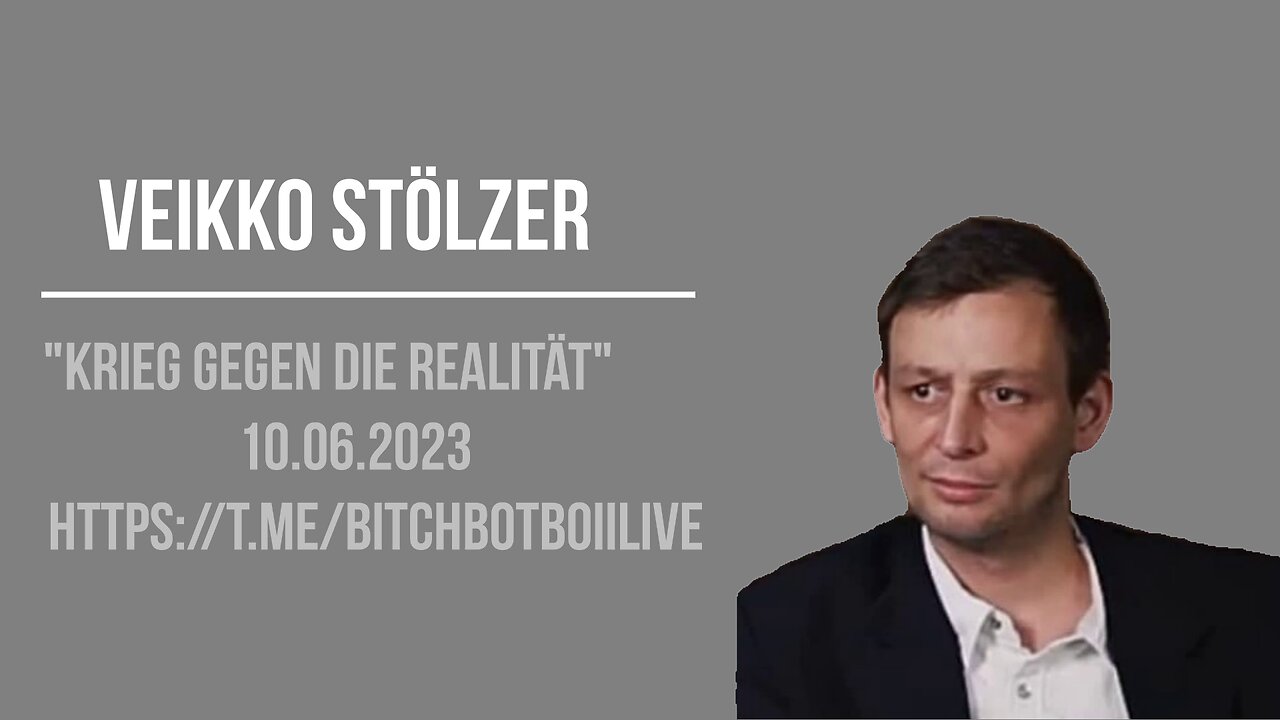 Veikko Stölzer "Krieg gegen die Realität"