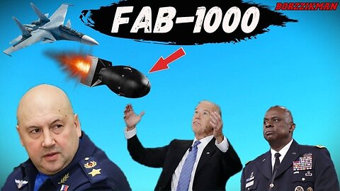 NATO is Terrified! Russia has Started Using the Most Powerful 'FAB-1000' Bombs in Ukraine!