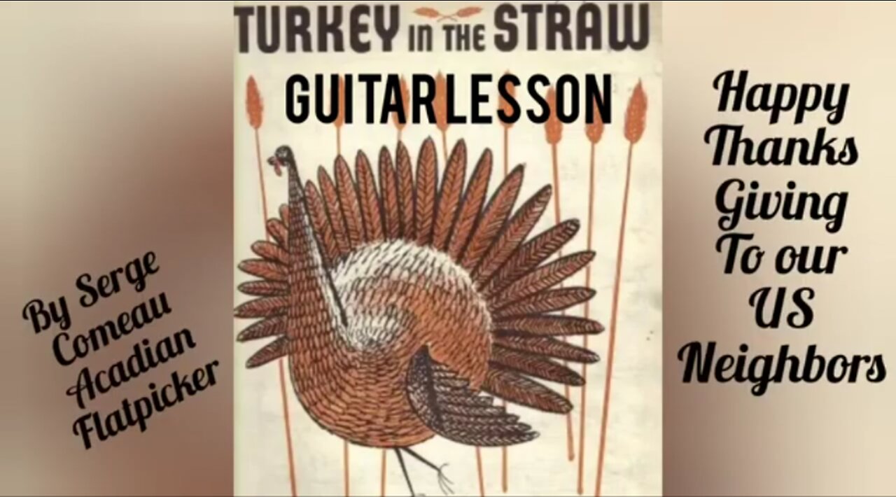 Guitar Lesson - Turkey in the Straw