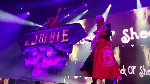 Rob Zombie in Houston song Triumph of King Freak