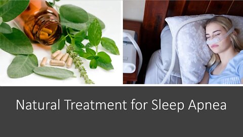 Sleep Apnea Natural Treatment