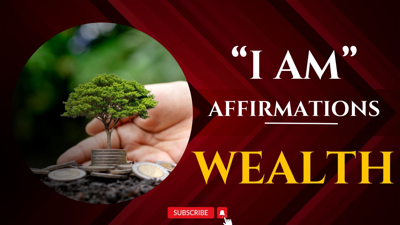 Manifesting Wealth: I Am Affirmations | #motivation #manifestation #affirmations