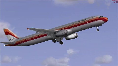 FSX Airbus A321-232 American Airlines | Los Angeles (LAX) - Las Vegas (LAS)