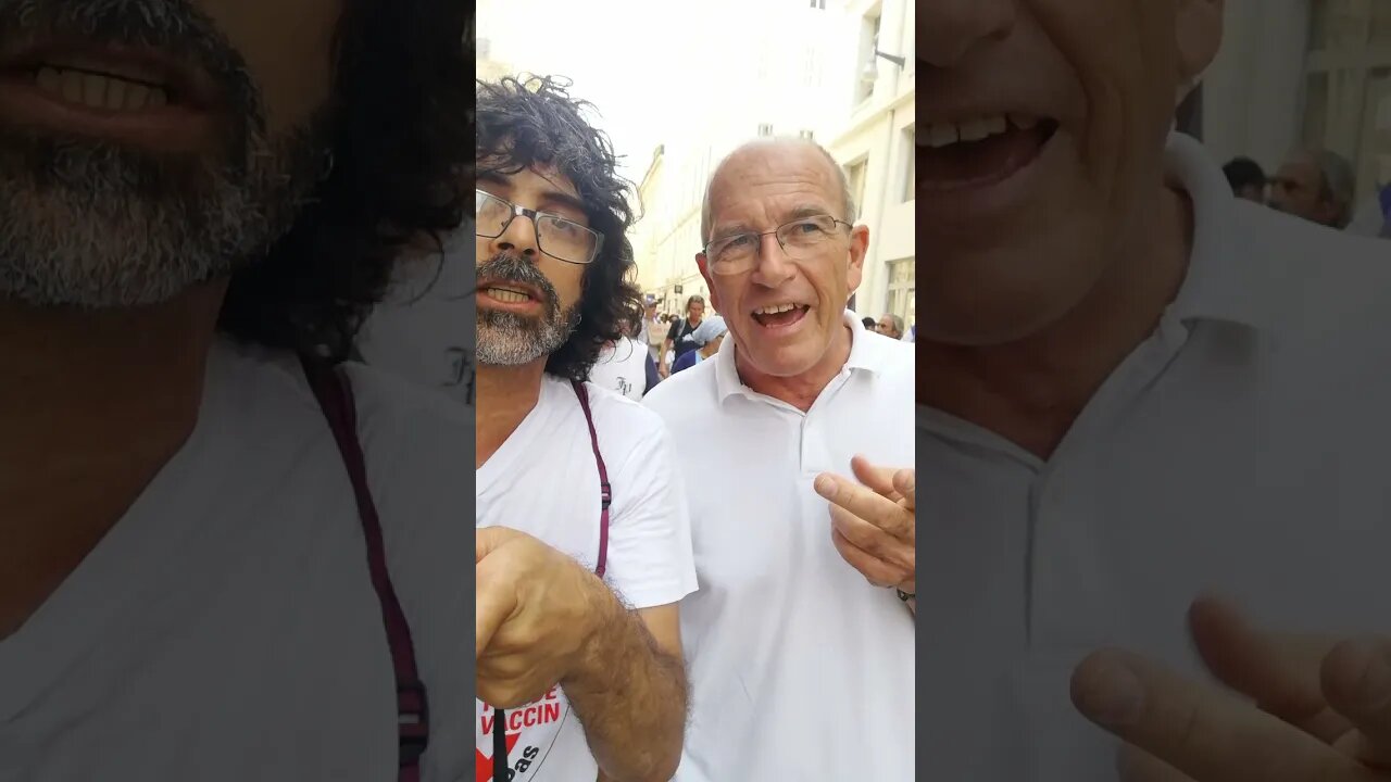 Na Manifestação com Etienne Chouard: Demos Kratos, tiragem à Sorte e Constituição Redigida pelo Povo