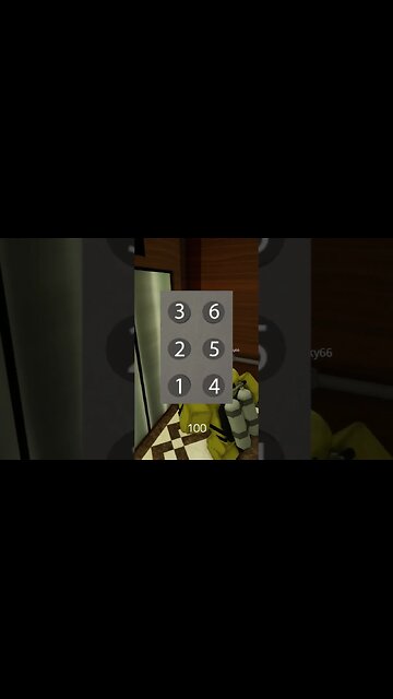 Worst elevator luck #short #roblox #backrooms