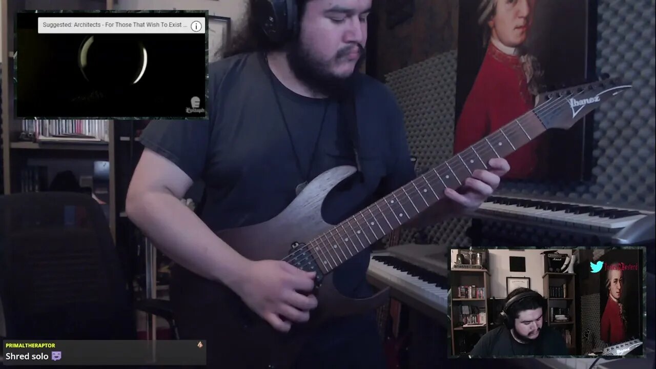 "Animals" by Architects | Improv Guitar Play-along cover | Jam & Shred Stream HIGHLIGHT