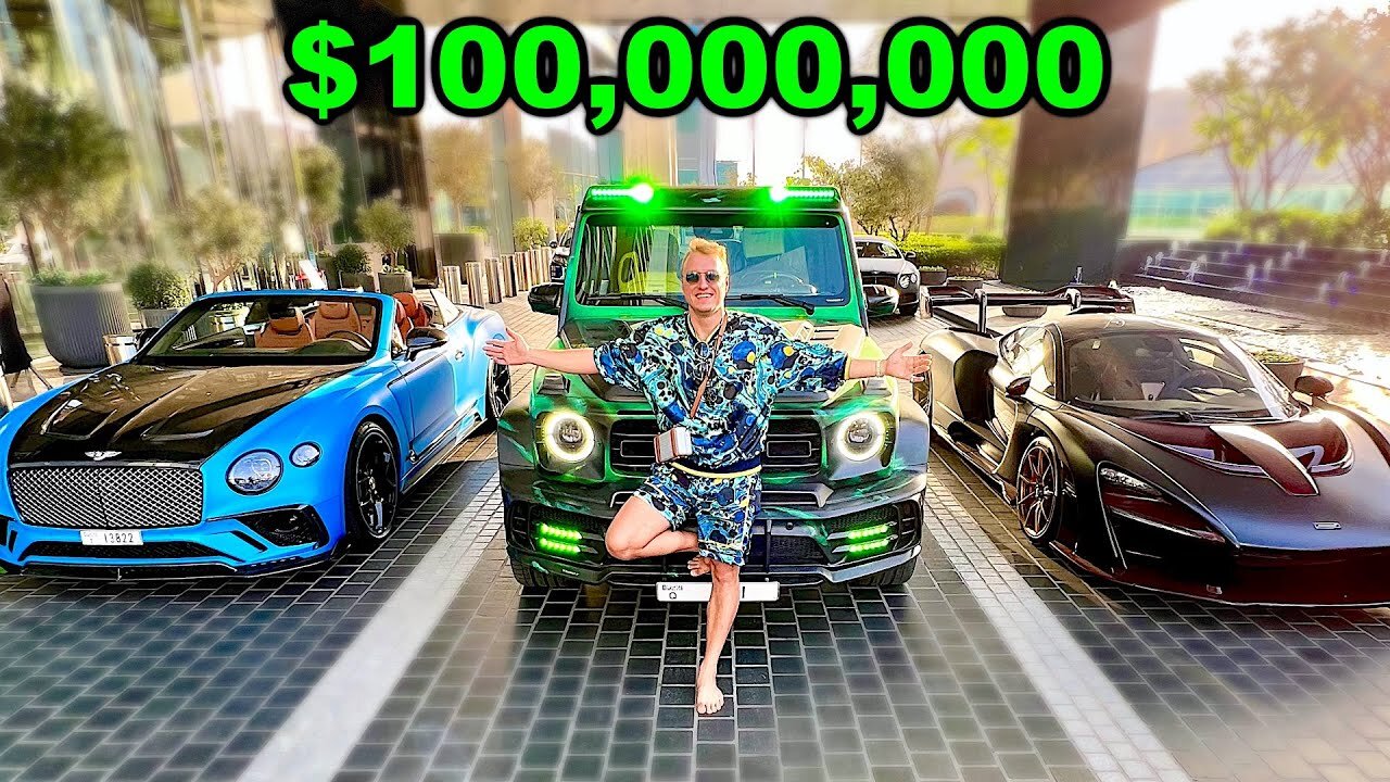 Meet the Bitcoin Billionaire $100,000,000 Car Collection and House !!!