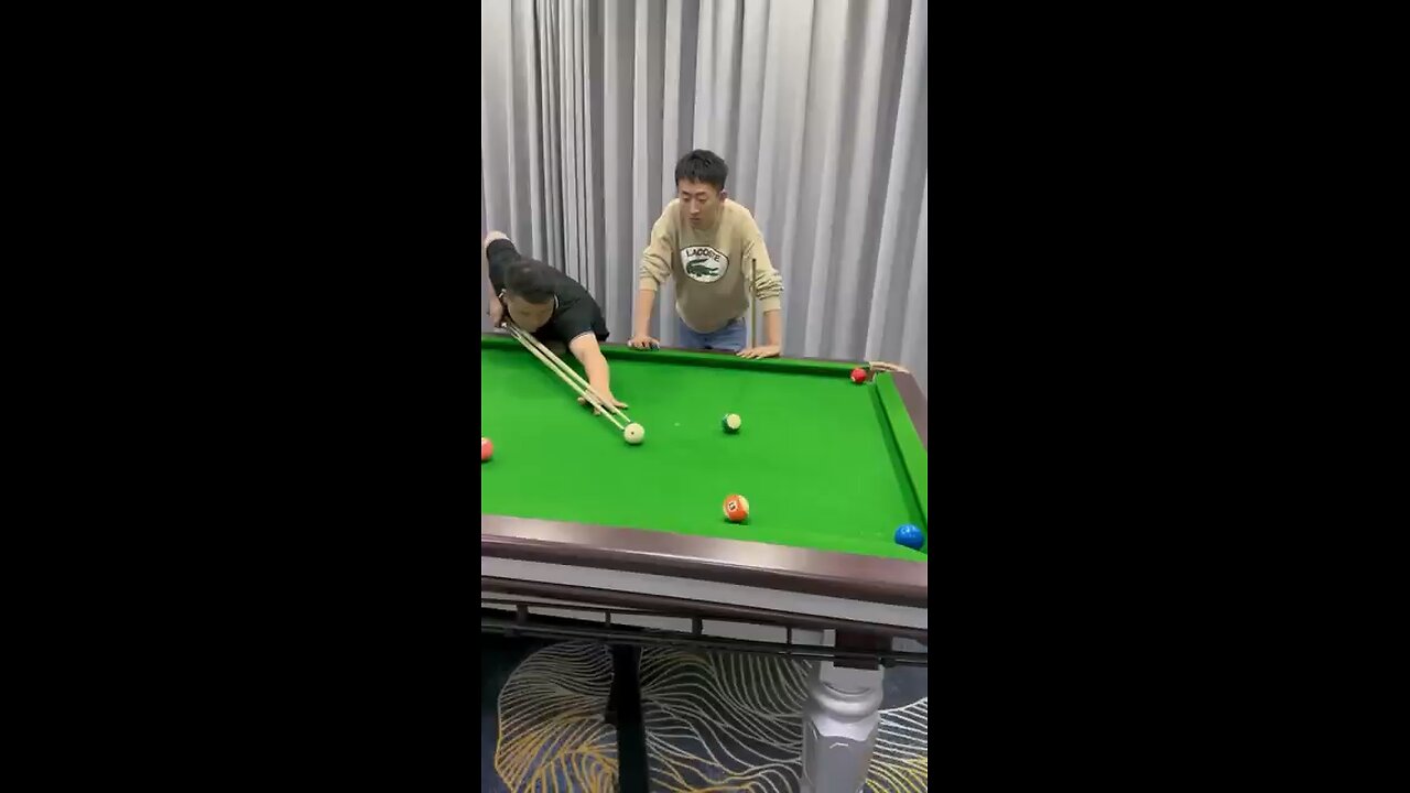 Funny billiard video