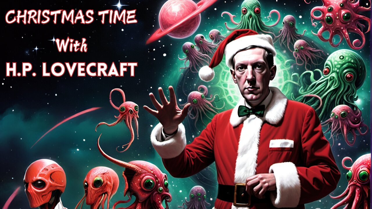 CHRISTMAS TIME WITH H.P. LOVECRAFT - 4 Holiday Horror Poems by the Master of The Cthulhu Mythos