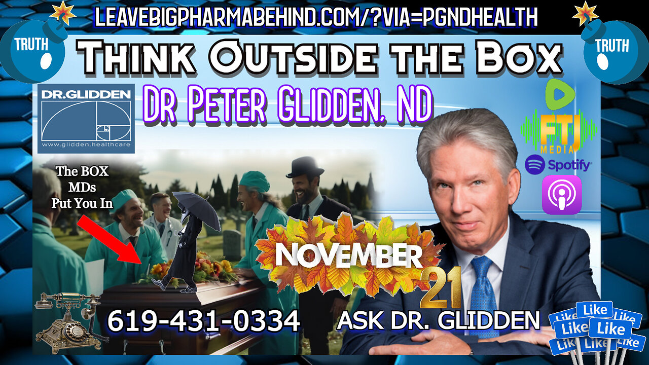 Dr Glidden Nov 21st 619-431-0334