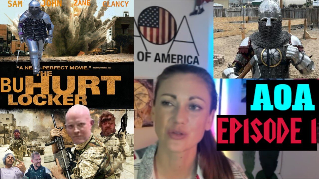 AOA: Buhurt Locker Special, a conversation featuring Sam, John, Zane & Clancy about armored combat.