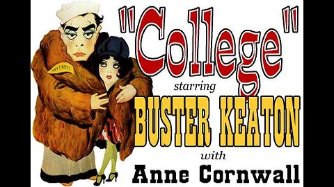 COLLEGE 1927 Buster Keaton & Anne Cornwall FULL MOVIE #103 AFI BEST SILENT FILMS