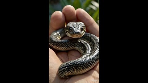 Unbelievably Cute! This Baby Snake Will Steal Your Heart 🐍❤️