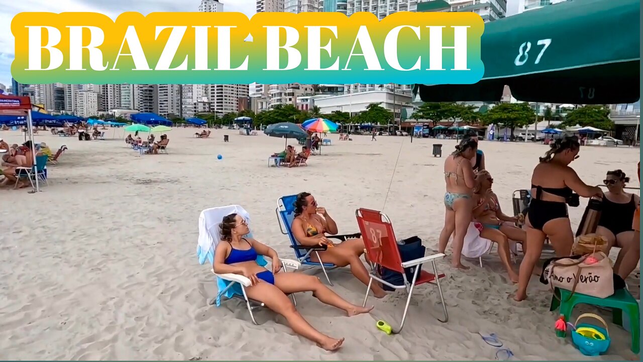 🇧🇷BALNEARİO Camboriu Beach Praia Brava, Walk Tour BRAZİL🌴