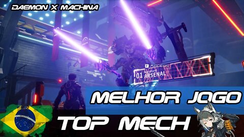 O Melhor de MECAS na Steam - Daemon X Machina Review