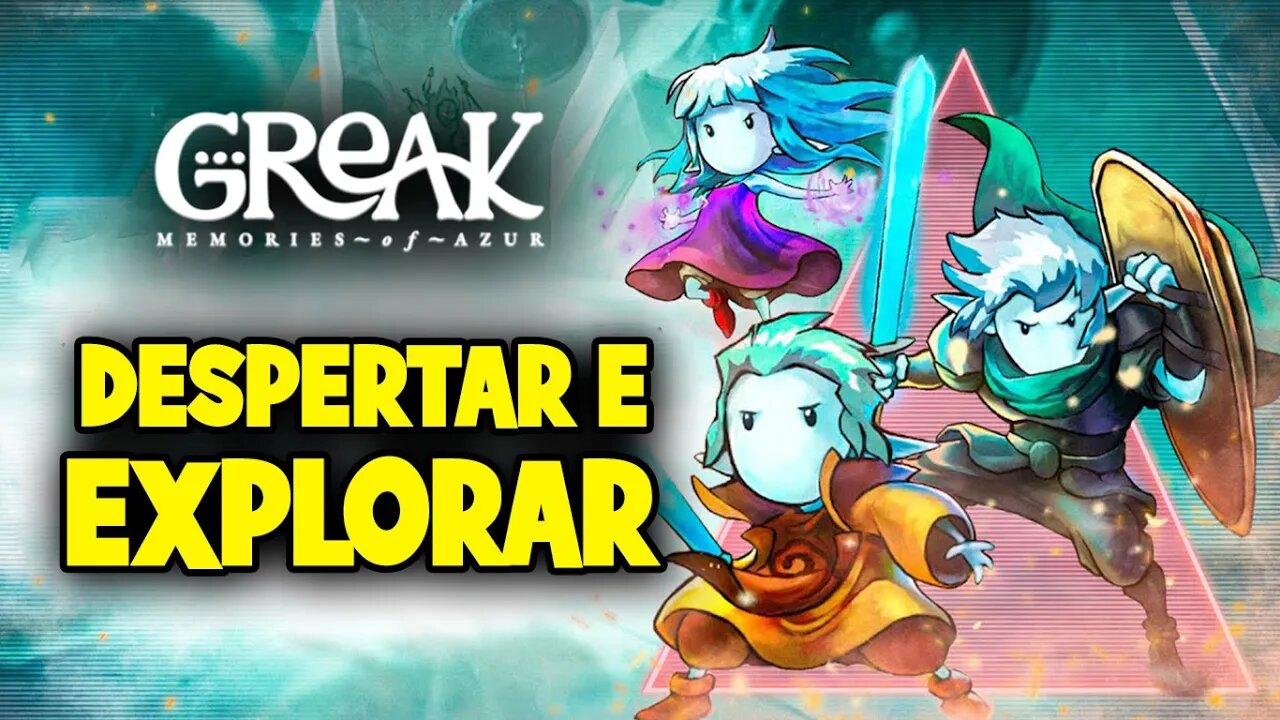 Greak: Memories of Azur - PC / Despertar e explorar - Gameplay#2