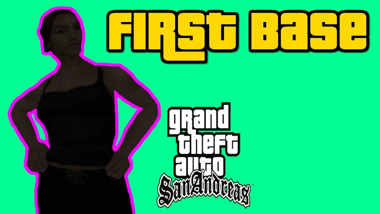 Grand Theft Auto San Andreas - First Base (Betting Shop) [No Cheats, All Custcenes, No Commentary]