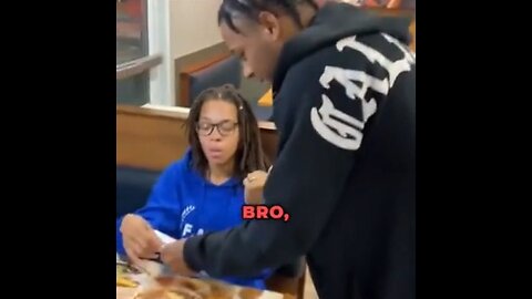 Bro At iHop Reveals Paternity Test To His Ex Showing Her Twins Are Not His, Demands A Refund LOL