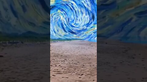 Insta 360 Van Gogh Sky effect