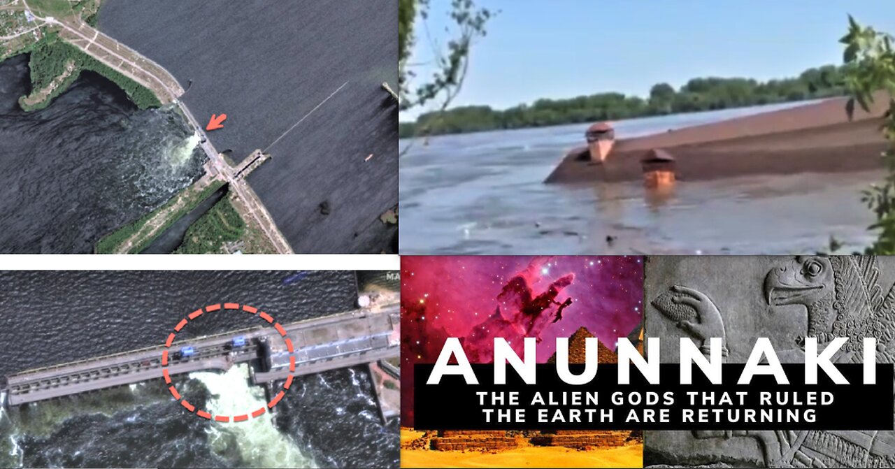 UKRAINIAN DAM CATASTROPHE WASHING AWAY VILLAGES-FARMLAND THREATENING N-POWER PLANT*DISCLOSURE NOW???