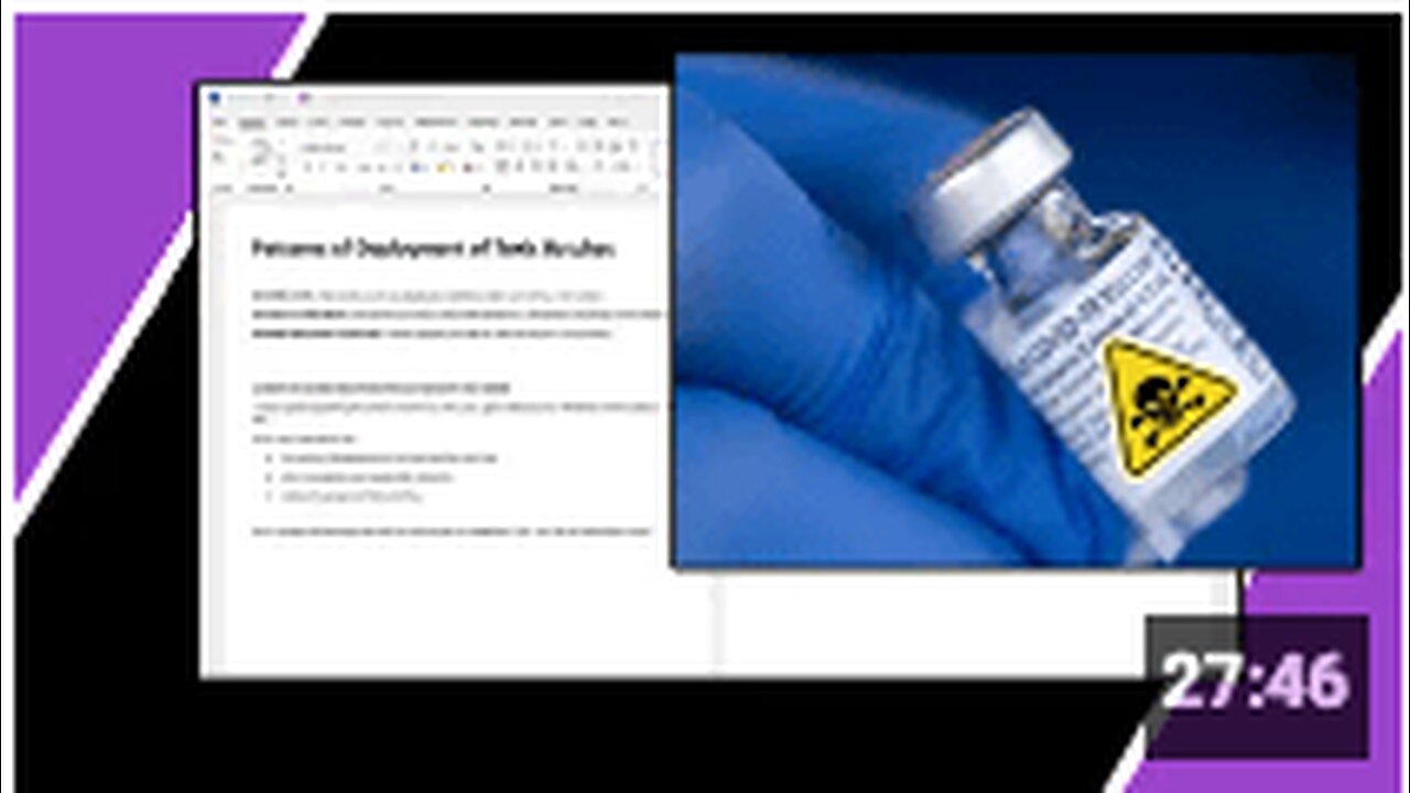 Patterns of Deployment of TOXIC COVID “VACCINE” BATCHES