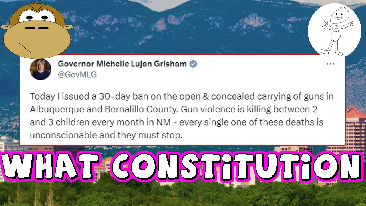 New Mexico Governor Stands on Dead Kids to Ban Guns - MITAM