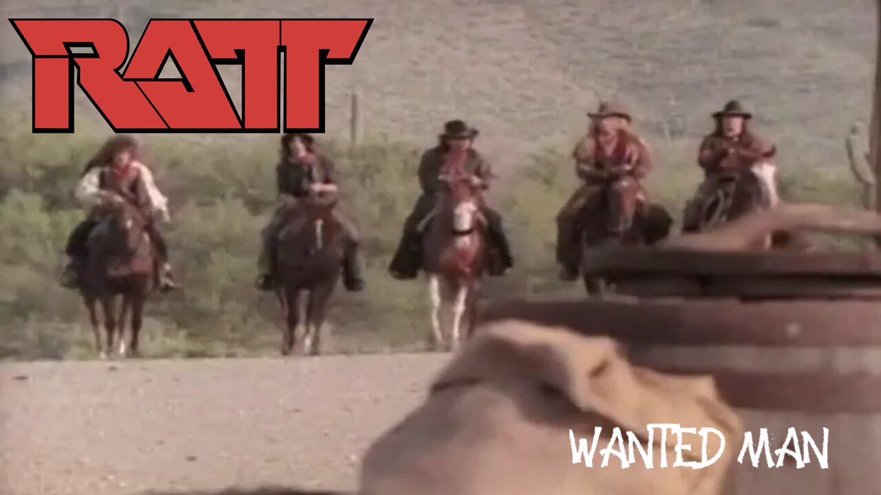 Ratt - Wanted Man (Official Music Video)