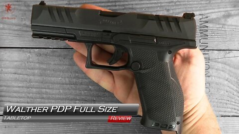 Walther PDP 4.5" Full Size Tabletop Review and Field Strip