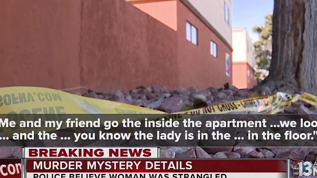 Woman dies from possible strangulation on Silver Dollar Avenue