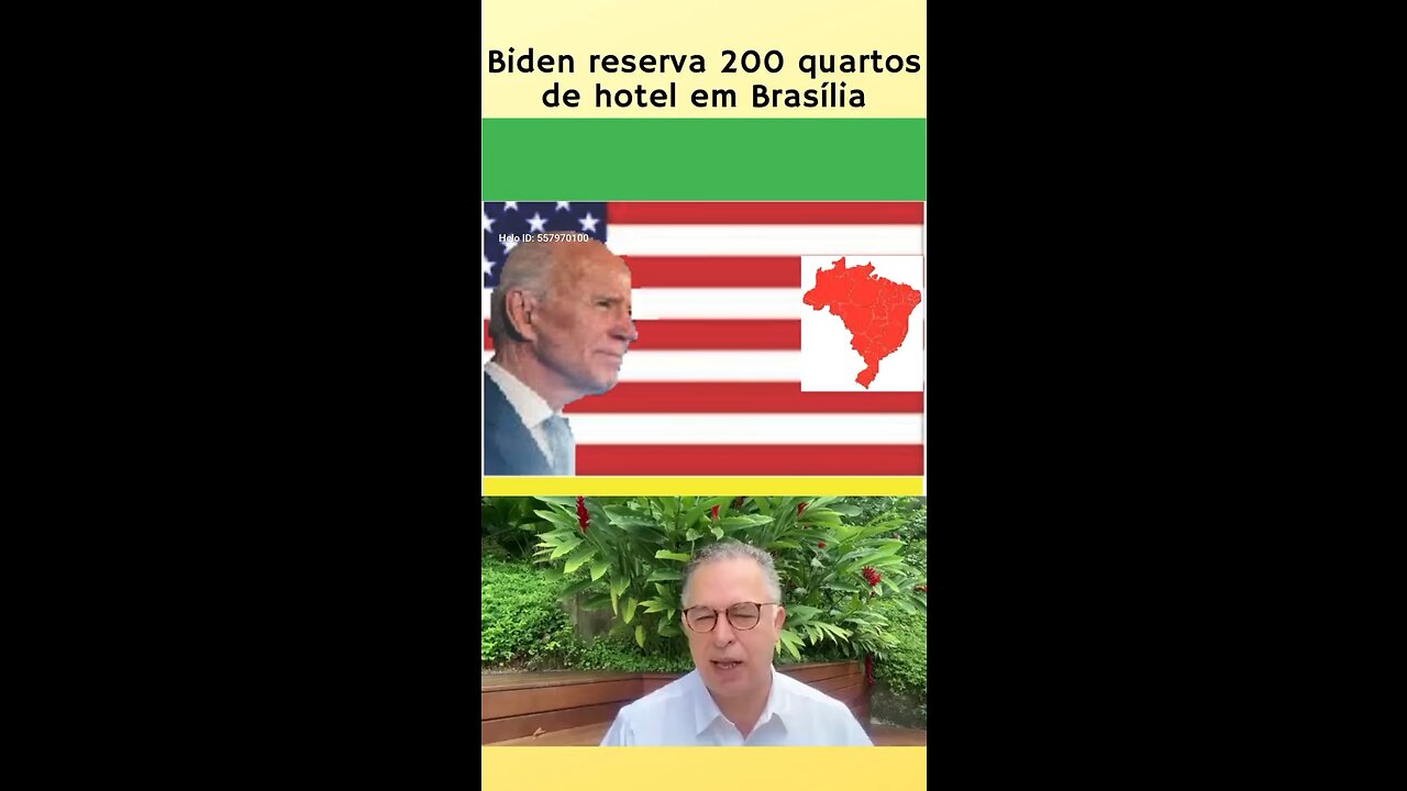 Biden reserved 200 hotel rooms in Brasilia for the Lula squad