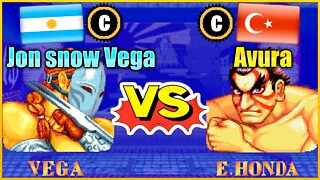 Street Fighter II': Champion Edition (Jon snow Vega Vs. Avura) [Argentina Vs. Turkey]